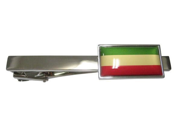 Thin Bordered Federal Democratic Republic of Ethiopia Flag Tie Clip