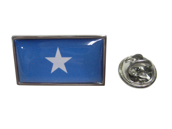 Thin Bordered Federal Republic of Somalia Flag Lapel Pin