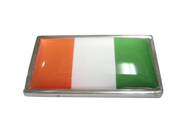 Thin Bordered Ivory Coast Côte d'Ivoire Flag Magnet