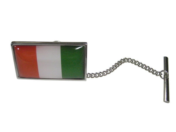Thin Bordered Ivory Coast Côte d'Ivoire Flag Tie Tack