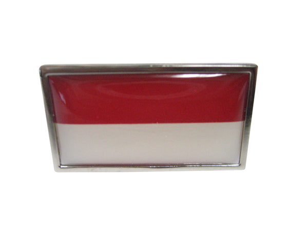 Thin Bordered Monaco Flag Adjustable Size Fashion Ring