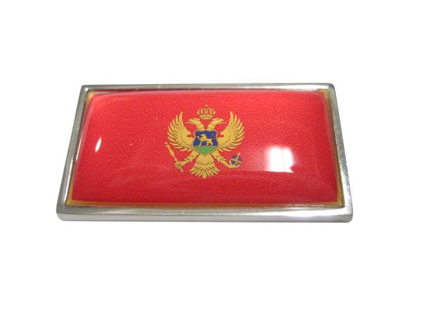 Thin Bordered Montenegro Flag Magnet