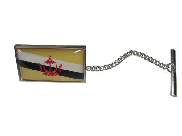 Thin Bordered Nation of Brunei Flag Tie Tack