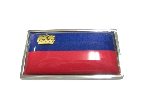 Thin Bordered Principality of Liechtenstein Flag Magnet