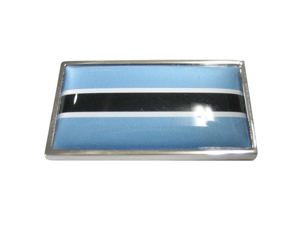Thin Bordered Republic of Botswana Flag Magnet