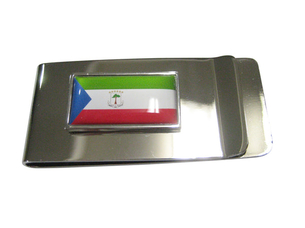 Thin Bordered Republic of Equatorial Guinea Flag Money Clip
