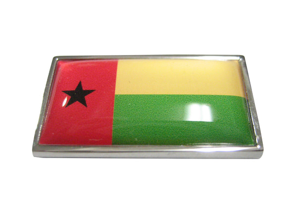 Thin Bordered Republic of Guinea-Bissau Flag Magnet