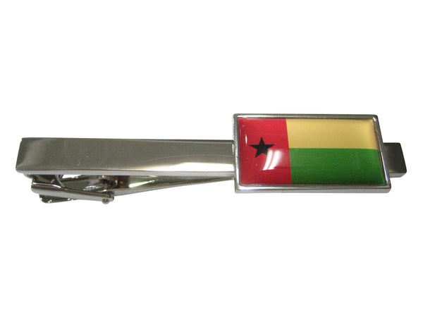 Thin Bordered Republic of Guinea-Bissau Flag Tie Clip