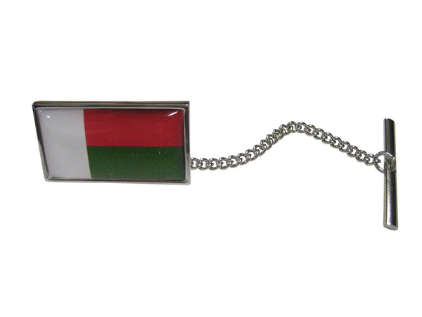 Thin Bordered Republic of Madagascar Flag Tie Tack