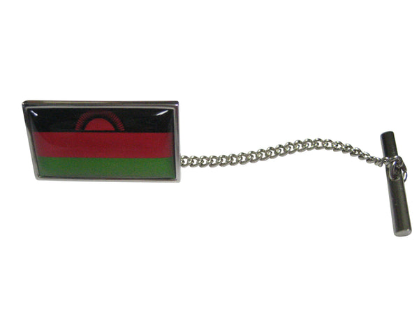 Thin Bordered Republic of Malawi Flag Tie Tack