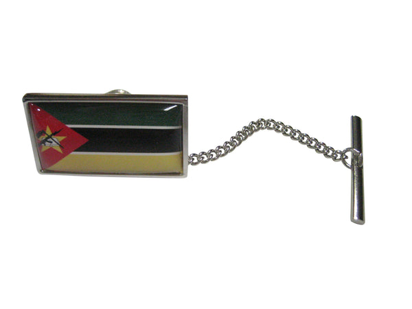 Thin Bordered Republic of Mozambique Flag Tie Tack