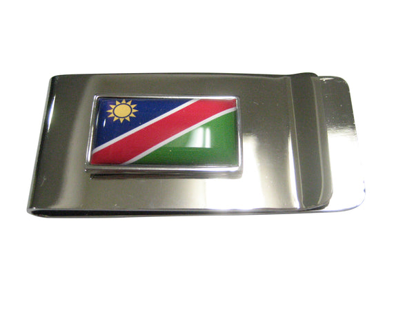Thin Bordered Republic of Namibia Flag Money Clip
