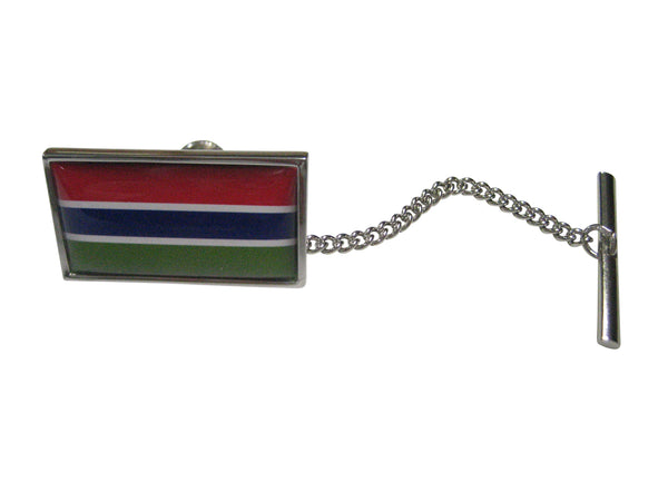 Thin Bordered Republic of The Gambia Flag Tie Tack