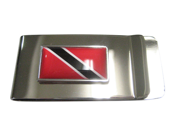 Thin Bordered Republic of Trinidad and Tobago Flag Money Clip