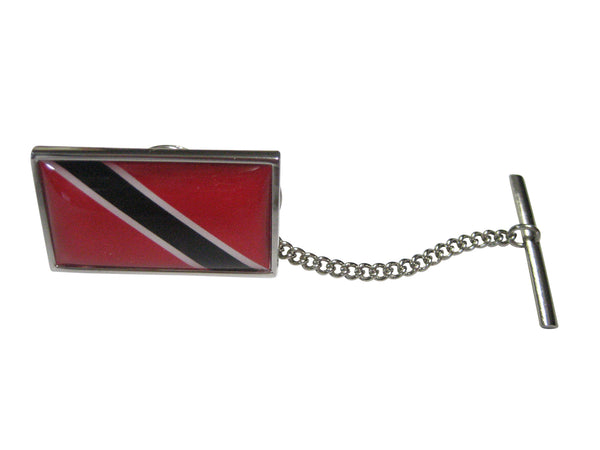 Thin Bordered Republic of Trinidad and Tobago Flag Tie Tack