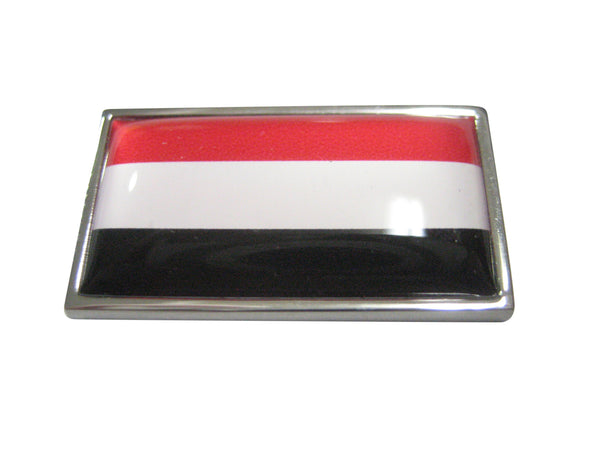 Thin Bordered Republic of Yemen Flag Magnet