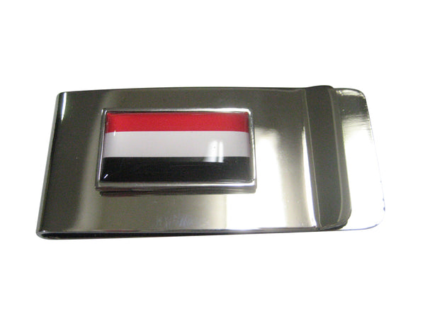 Thin Bordered Republic of Yemen Flag Money Clip