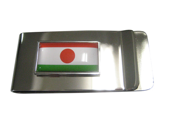 Thin Bordered Republic of the Niger Flag Money Clip
