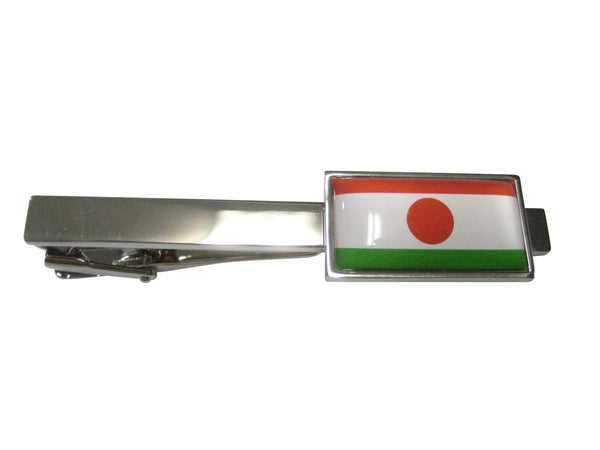 Thin Bordered Republic of the Niger Flag Tie Clip