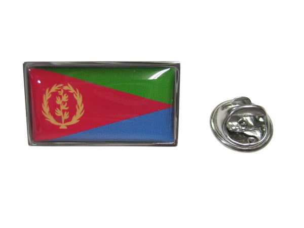 Thin Bordered State of Eritrea Flag Lapel Pin