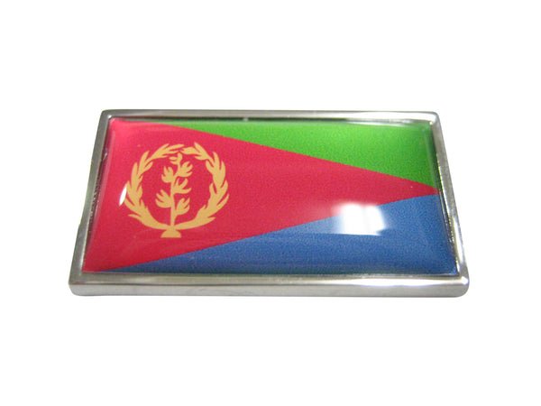 Thin Bordered State of Eritrea Flag Magnet