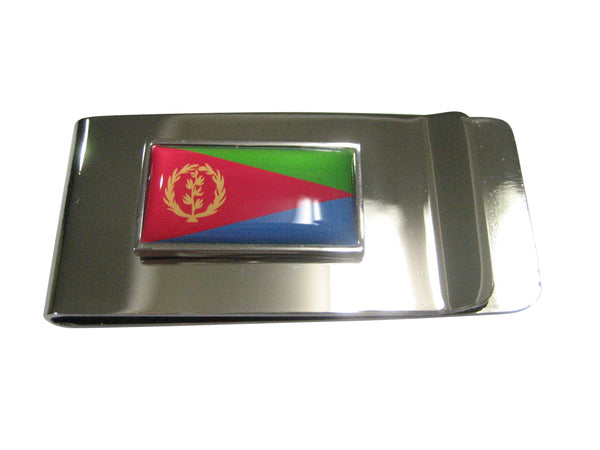 Thin Bordered State of Eritrea Flag Money Clip