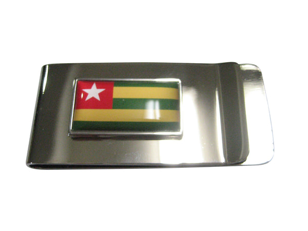 Thin Bordered Togo Togolese Republic Flag Money Clip