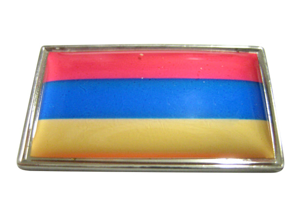Thin Bordered Armenia Flag Magnet