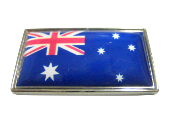 Thin Bordered Australia Flag Magnet
