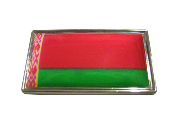 Thin Bordered Belarus Flag Magnet
