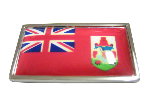 Thin Bordered Bermuda Flag Pendant Magnet