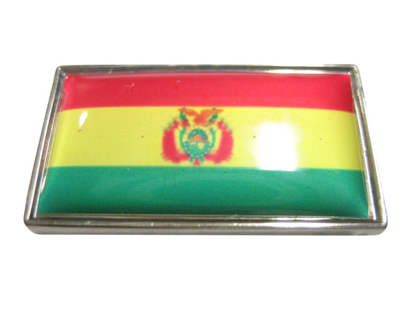 Thin Bordered Bolivia Flag Magnet