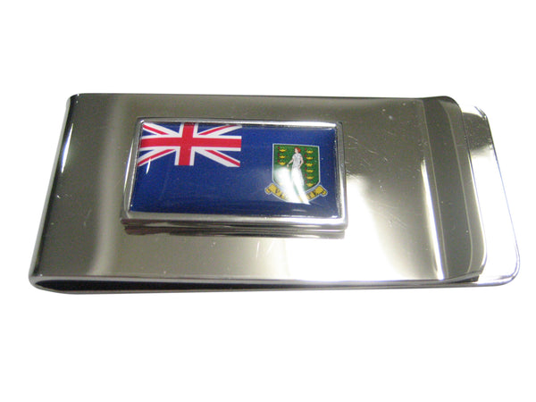 Thin Bordered British Virgin Islands Flag Money Clip