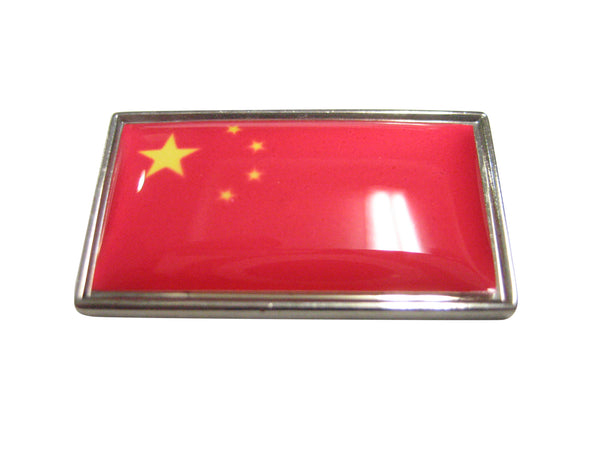 Thin Bordered China Flag Magnet