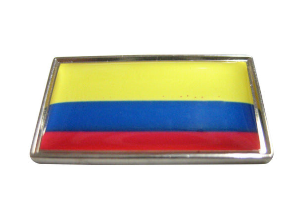 Thin Bordered Colombia Flag Magnet