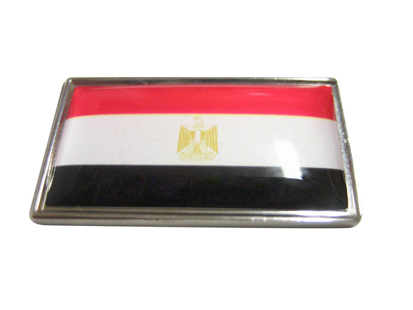 Thin Bordered Egypt Flag Magnet