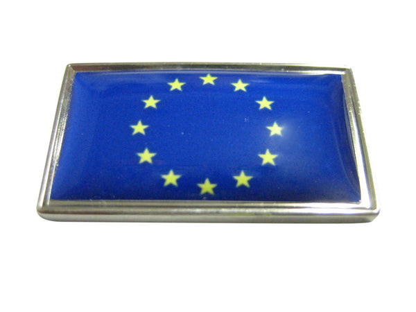 Thin Bordered European Union Flag Magnet