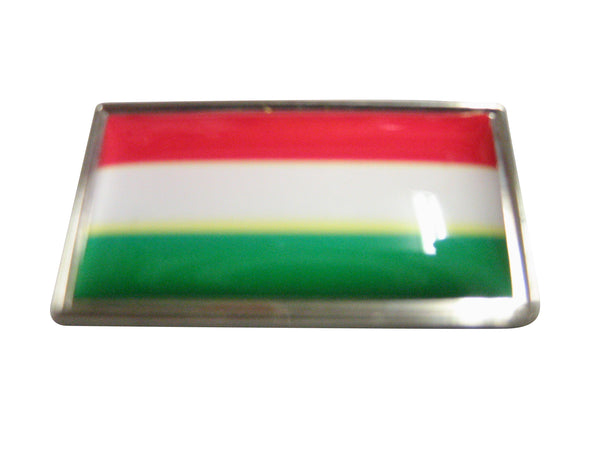 Thin Bordered Hungary Flag Magnet