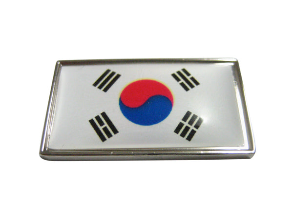 Thin Bordered Korea Flag Magnet