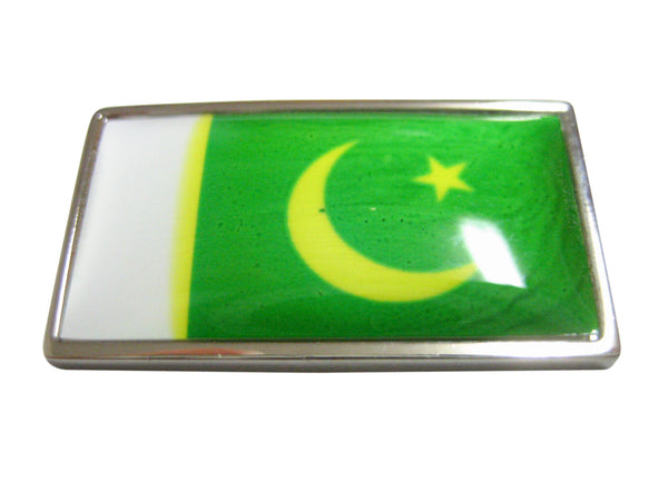 Thin Bordered Pakistan Flag Magnet