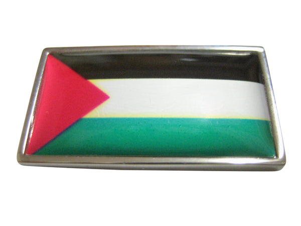 Thin Bordered Palestine Flag Magnet