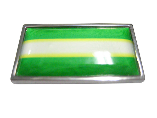 Thin Bordered Rotterdam Flag Magnet