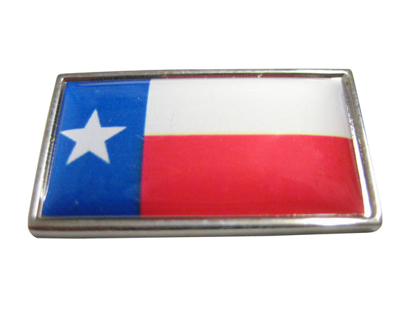 Thin Bordered Texas Flag Magnet