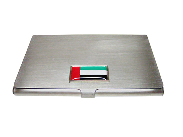 Thin Bordered United Arab Emirates UAE Business Card Holder
