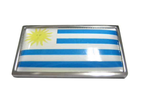 Thin Bordered Uruguay Flag Magnet