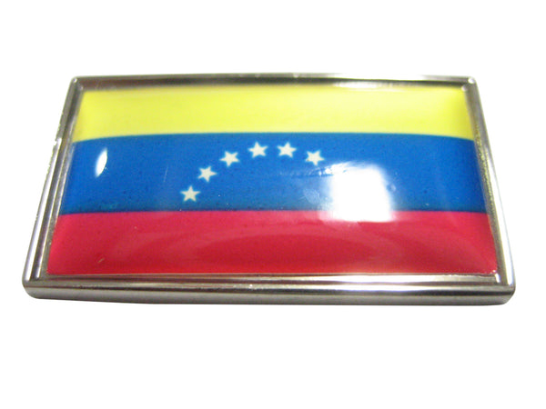 Thin Bordered Venezuela Flag Magnet