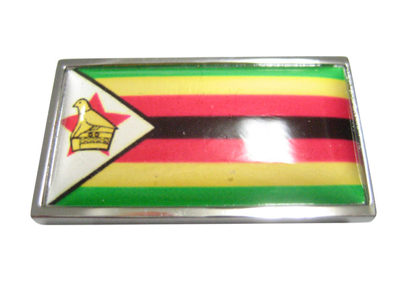 Thin Bordered Zimbabwe Flag Magnet