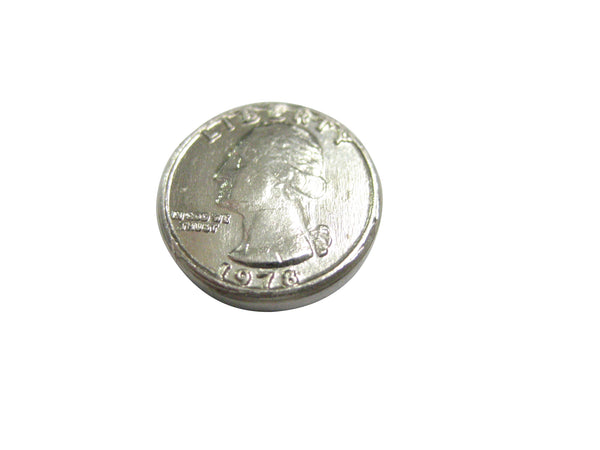 Tiny 25 Cent Quarter Coin Magnet