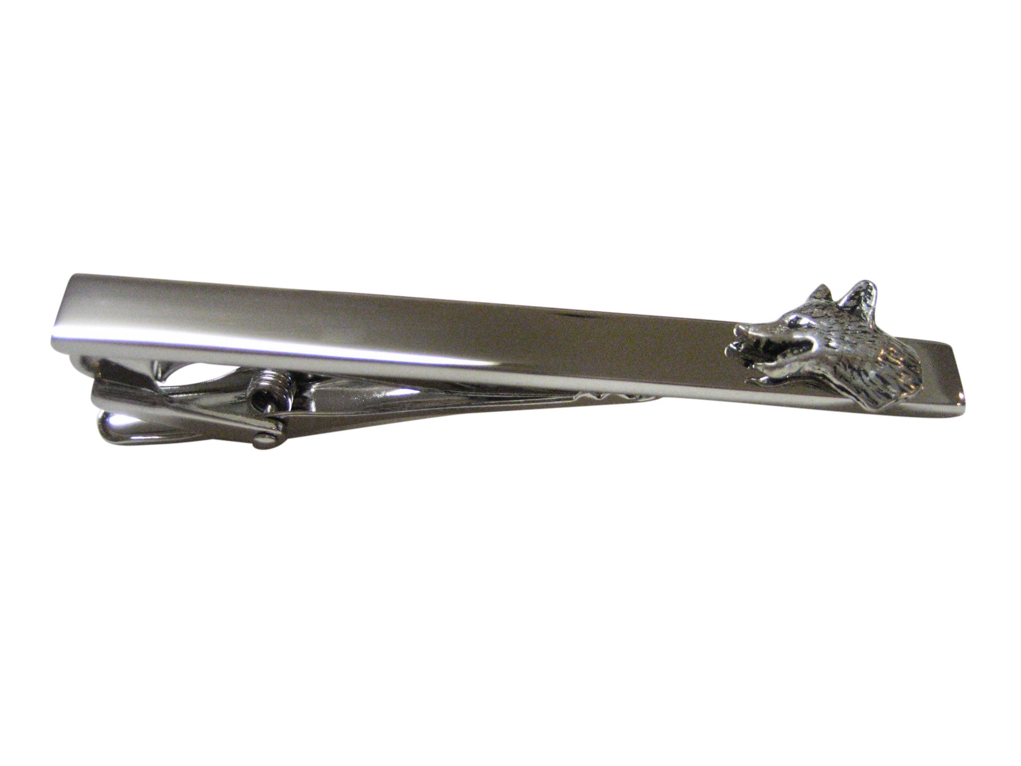 Tiny Fox Head Square Tie Clip