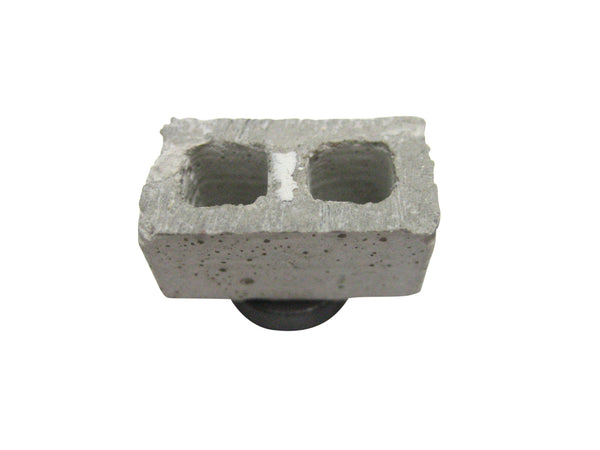 Tiny Industrial Construction Cinderblock Magnet